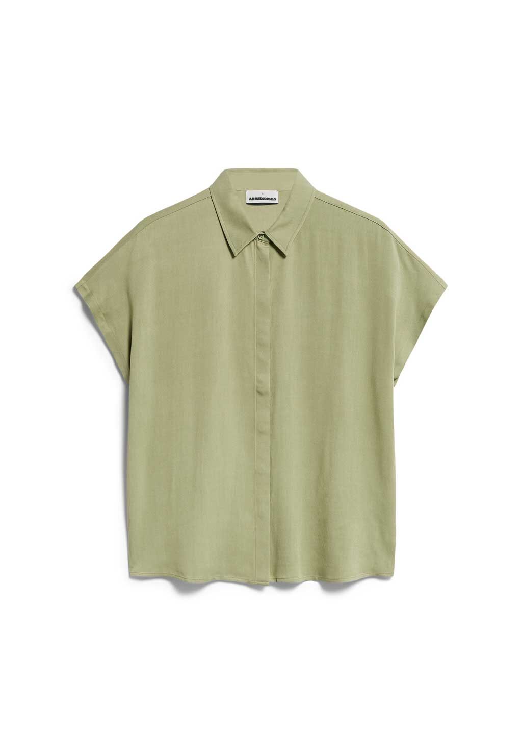Armedangels Kurzarm-Bluse LARISAANA