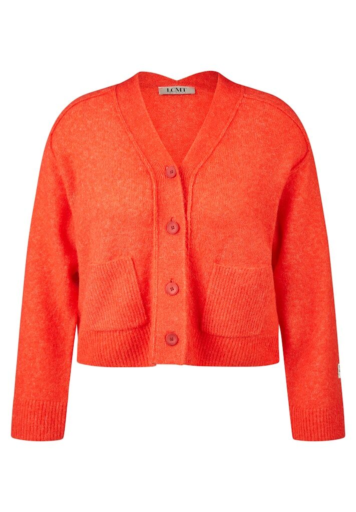 Strickjacke mit V-Ausschnitt Strickjacke mit V-Ausschnitt