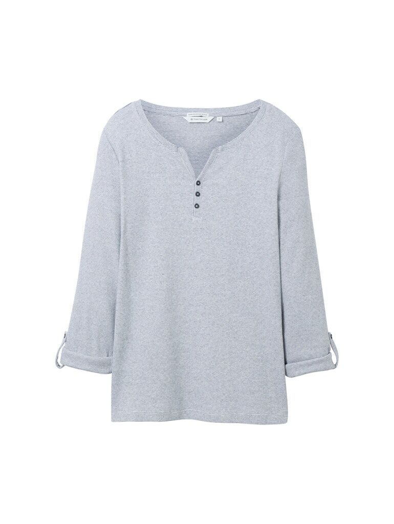 Tom Tailor Langarmshirt mit Turn-Up-Sleeve