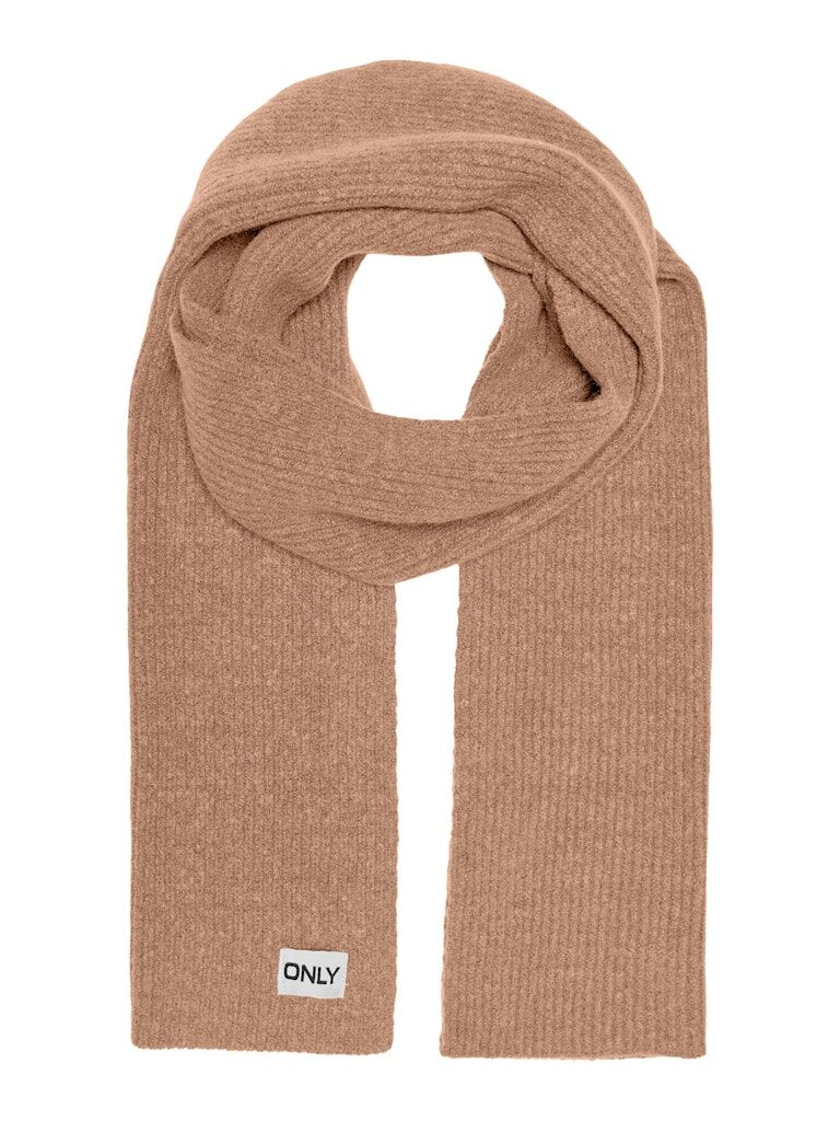 ONLCARAH LIFE KNIT LOGO SCARF CC ONLCARAH LIFE KNIT LOGO SCARF CC