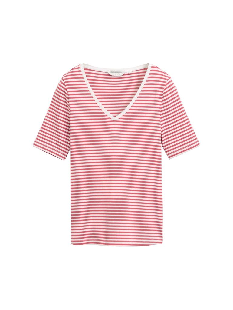 T-Shirt mit V-Ausschnitt