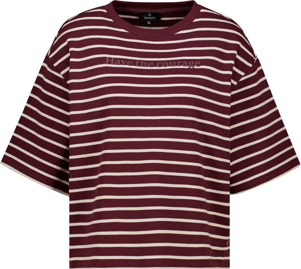 Sweatshirt mit Streifen