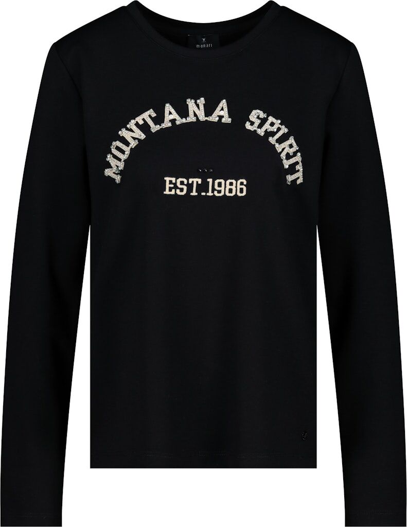 Monari Sweatshirt mit Wording