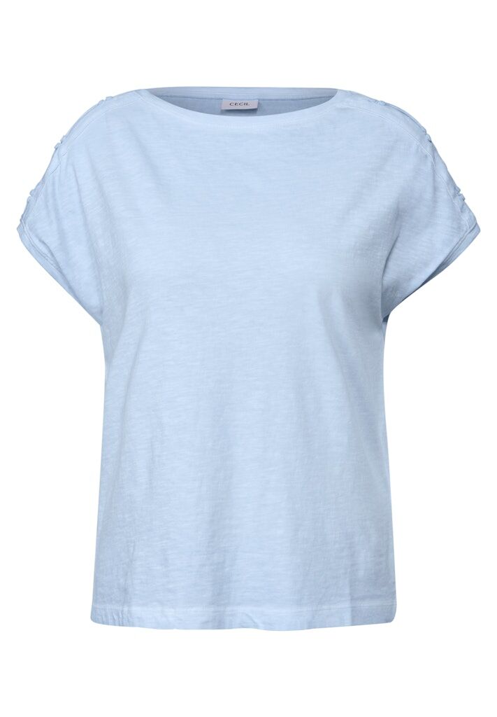 Cecil T-Shirt mit Knopfdetail Cecil T-Shirt mit Knopfdetail