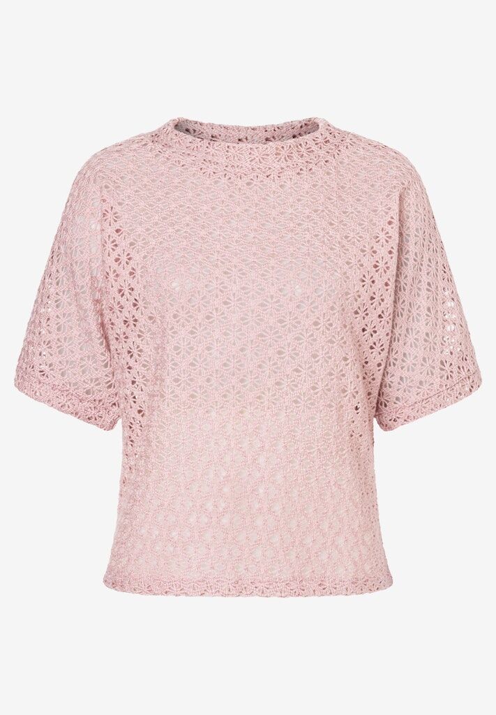 Ajour-Strickshirt