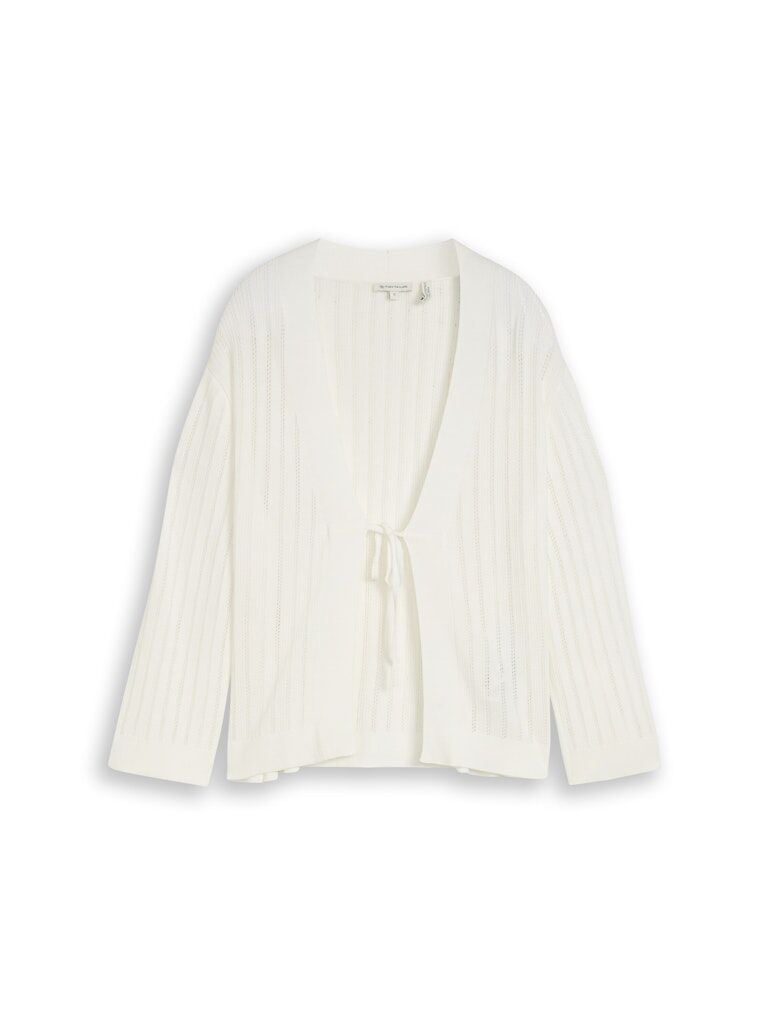 Cardigan mit Schleifendetail Cardigan mit Schleifendetail