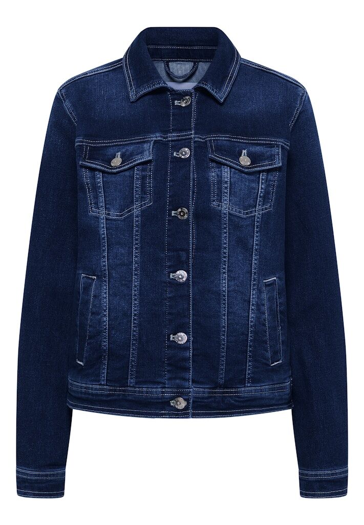 Jeansjacke mit Brusttaschen Jeansjacke mit Brusttaschen