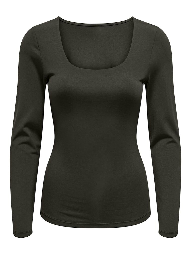 Only Langarmshirt mit Rundhalsausschnitt Only Langarmshirt mit Rundhalsausschnitt