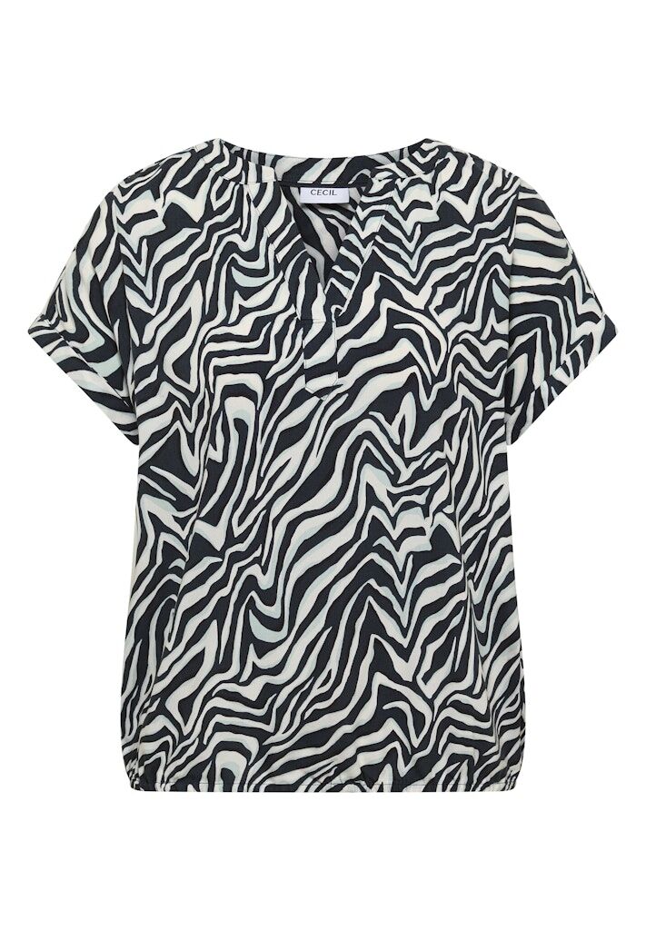 Bluse mit Zebra-Print Bluse mit Zebra-Print