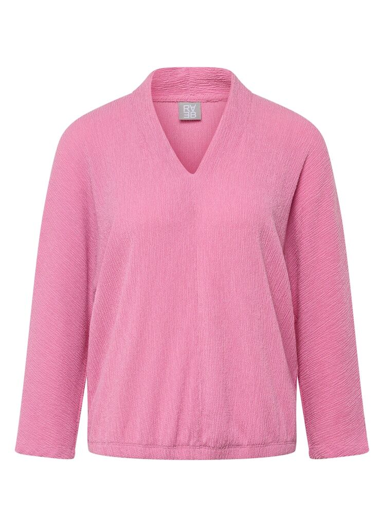 Shirt mit V-Ausschnitt Shirt mit V-Ausschnitt