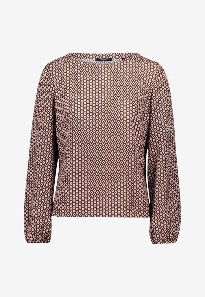 Bluse mit grafischem Print Bluse mit grafischem Print