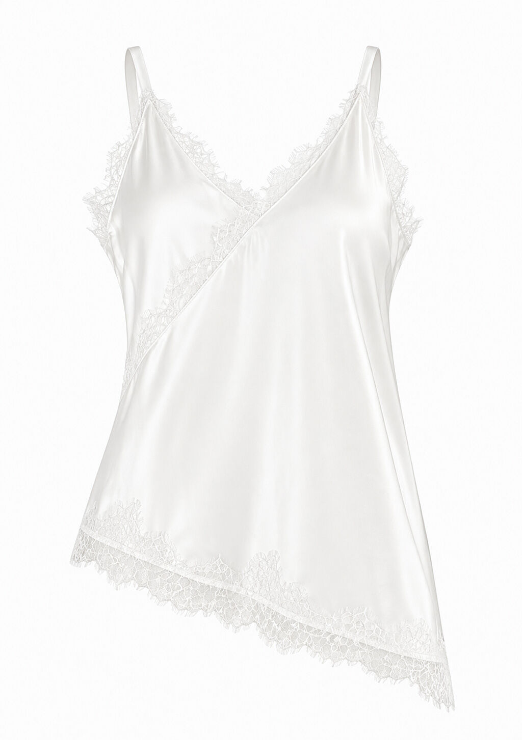 Top mit Spitzendetails Top mit Spitzendetails