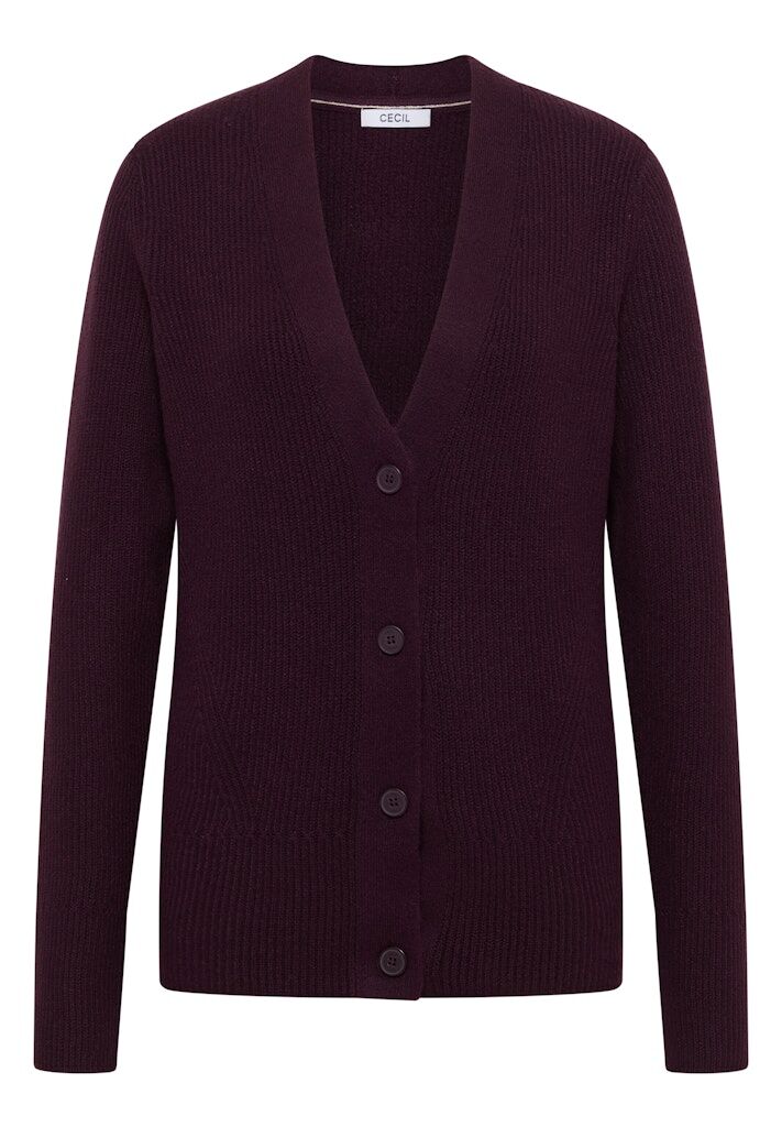 Cardigan mit Strukturdetail Cardigan mit Strukturdetail