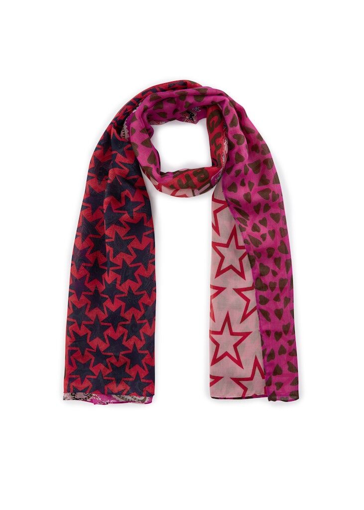 Schal mit Multi-Mix-Muster Schal mit Multi-Mix-Muster