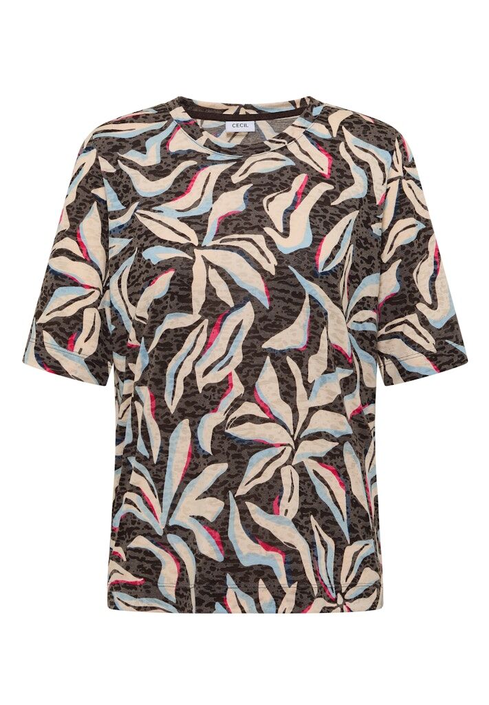 T-Shirt mit Allover Print T-Shirt mit Allover Print
