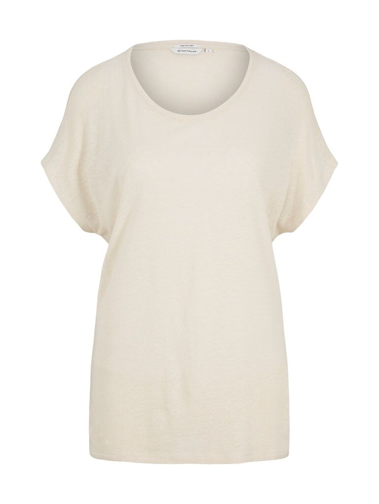 T-Shirt mit großem Ausschnitt T-Shirt mit großem Ausschnitt