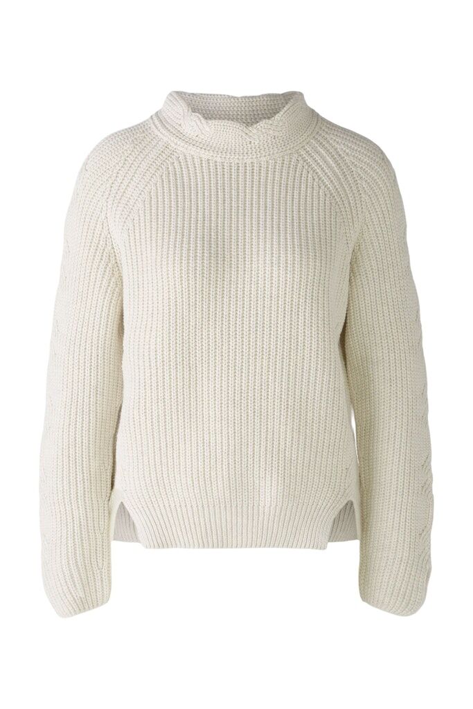 Oui Pullover Baumwollmischung