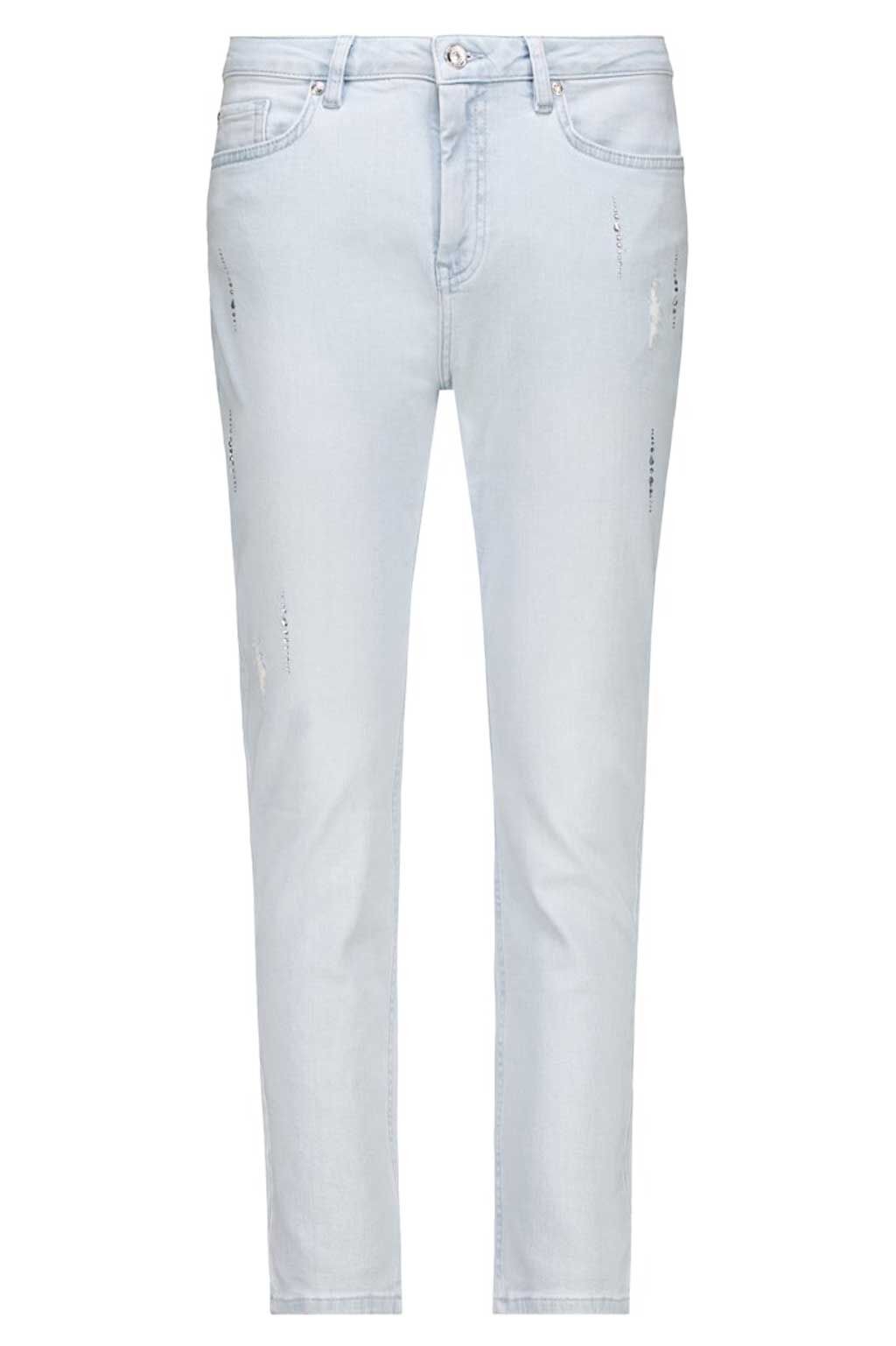 Jeans mit Strasssteinen Jeans mit Strasssteinen