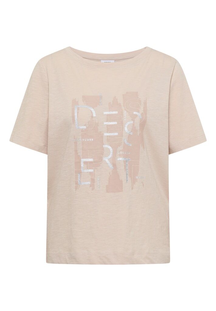 T-Shirt mit Rundhals und Frontprint