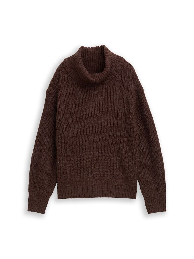 Loose Fit Rollkragenpullover