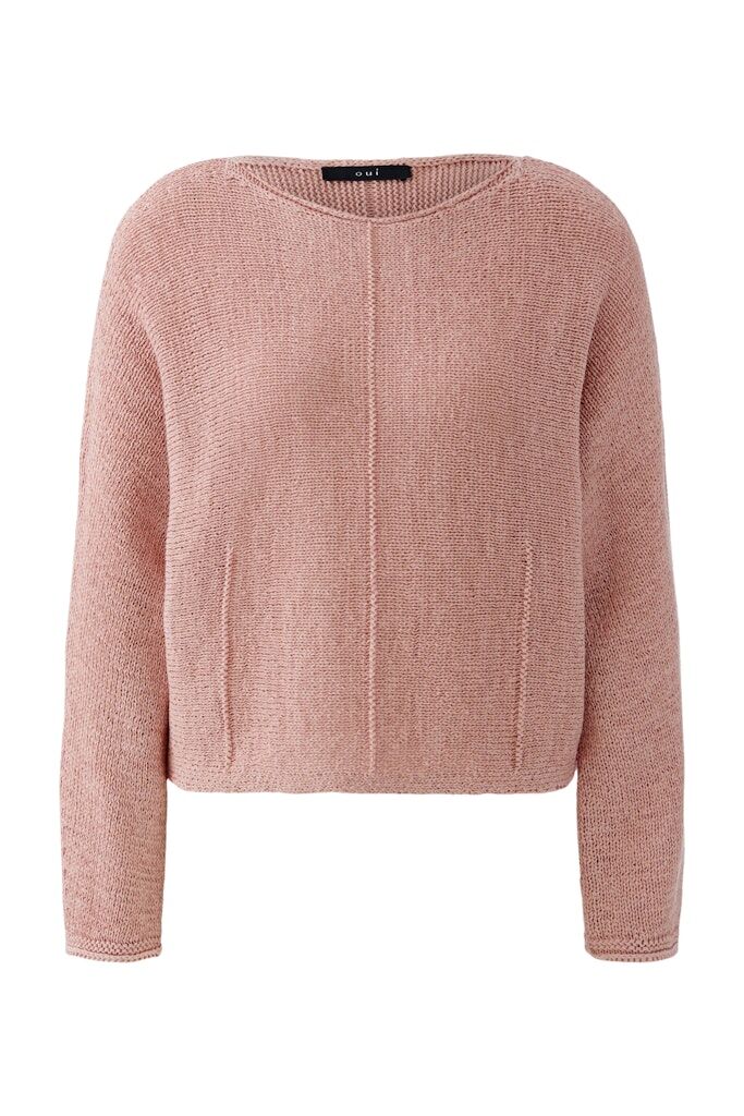 Pullover mit Ziernaht Pullover mit Ziernaht