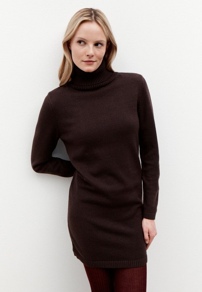 Strickkleid mit Rollkragen
