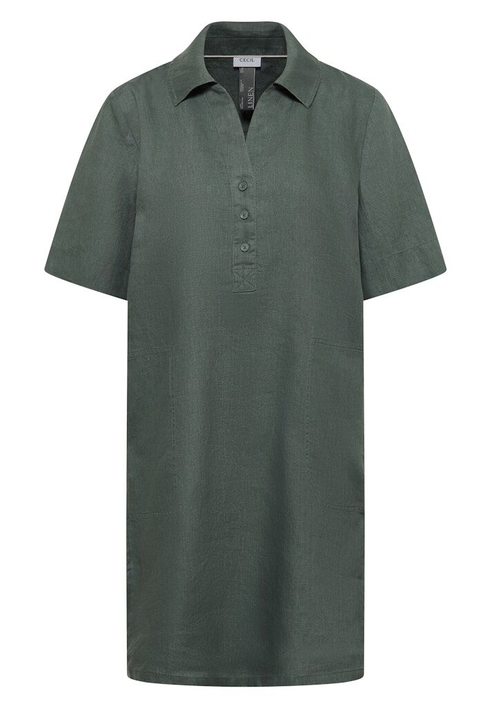 Kleid aus reinem Leinen Kleid aus reinem Leinen