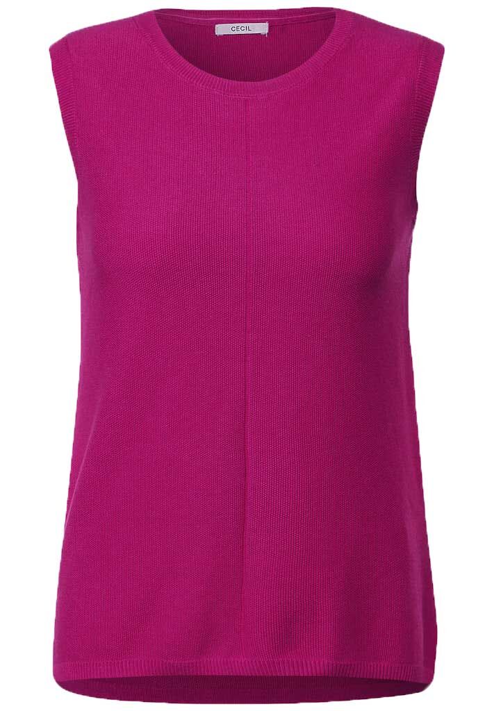 Pullunder mit Strickdetails Pullunder mit Strickdetails