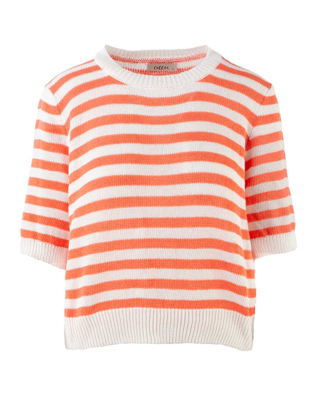 Pullover mit Streifen Pullover mit Streifen