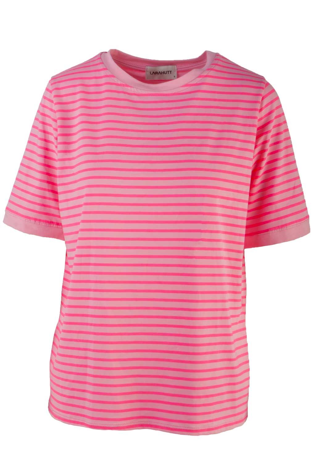 Larahutt gestreiftes T-Shirt