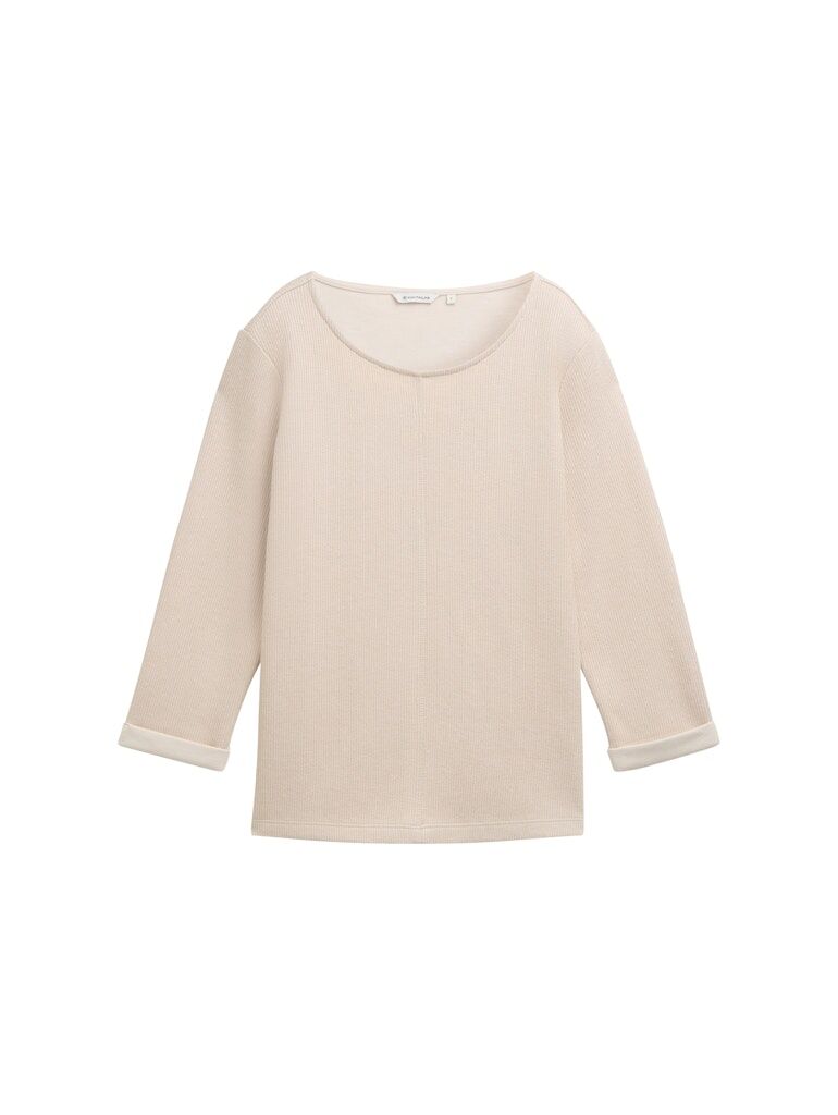 Tom Tailor 3/4 Arm Sweatshirt Tom Tailor 3/4 Arm Sweatshirt