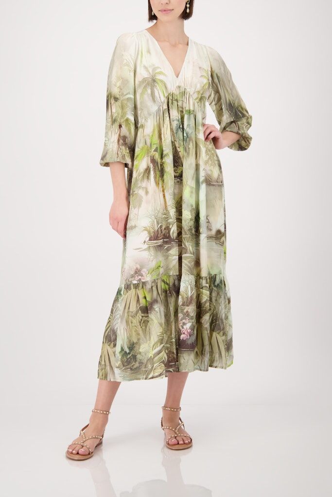 Kleid mit Allover-Print