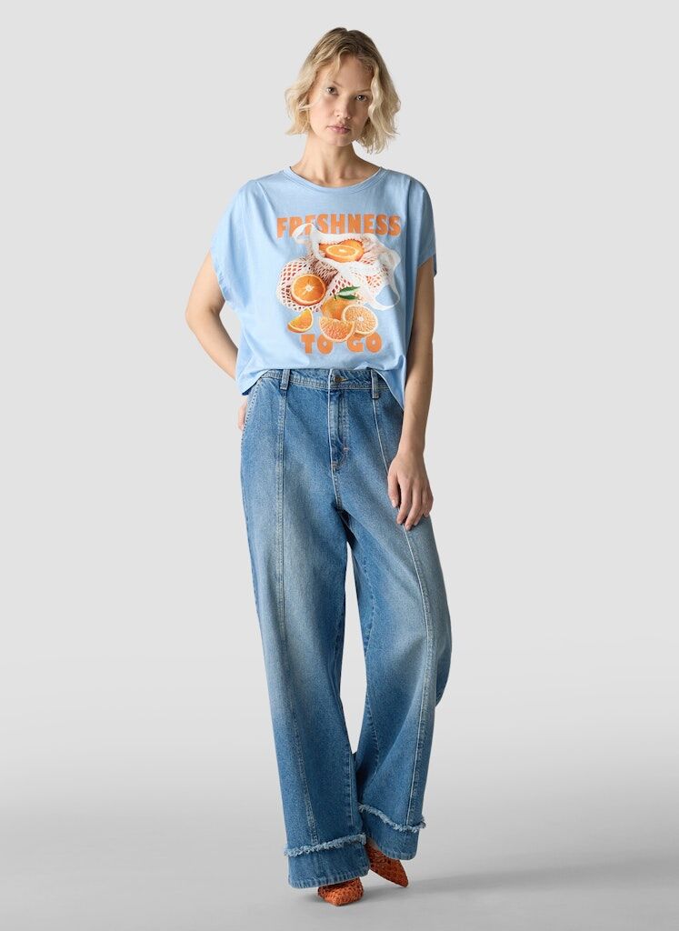 T-Shirt mit Frontprint