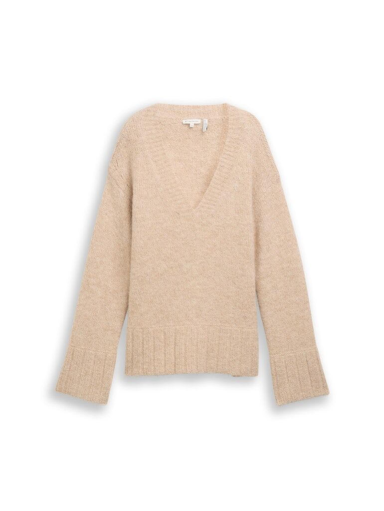 Oversize Strickpullover mit Wollanteil Oversize Strickpullover mit Wollanteil