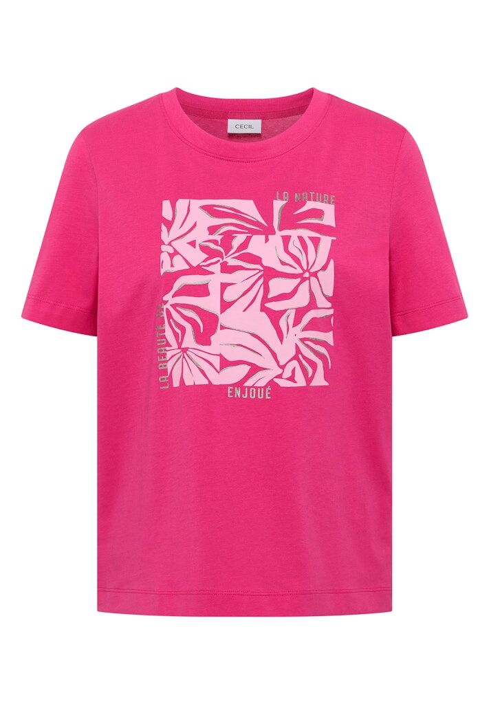 T-Shirt mit Frontprint T-Shirt mit Frontprint