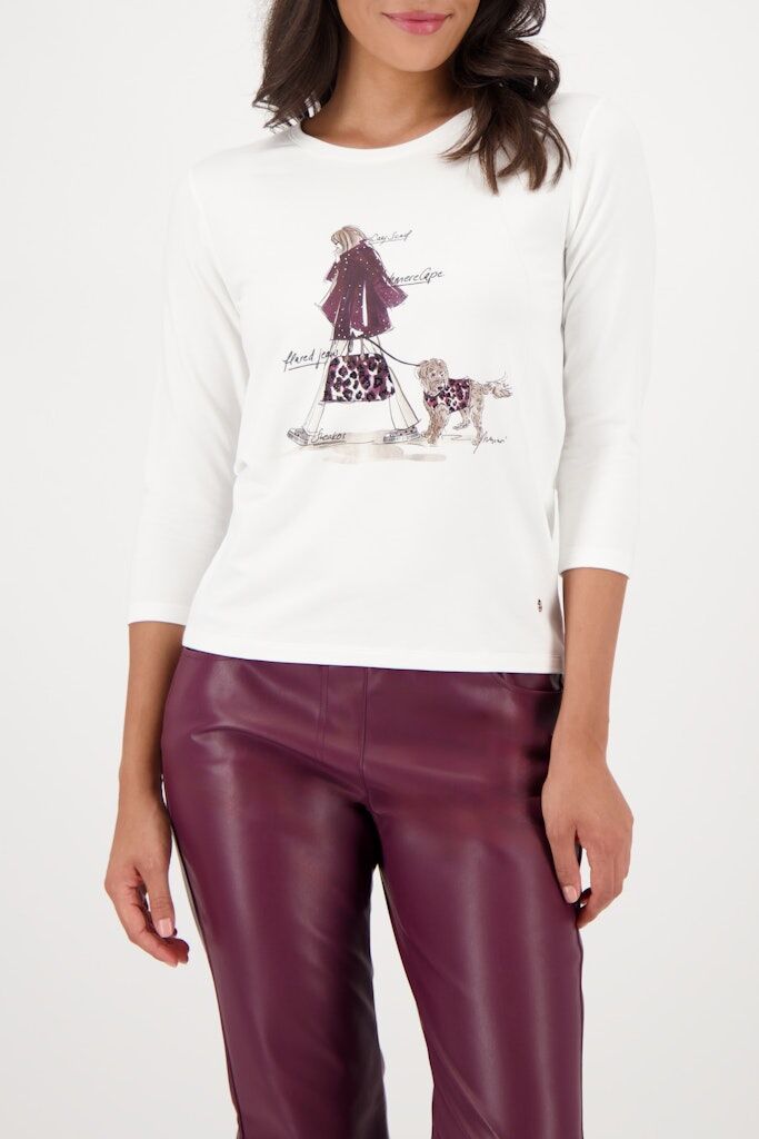 T-Shirt mit Frontprint