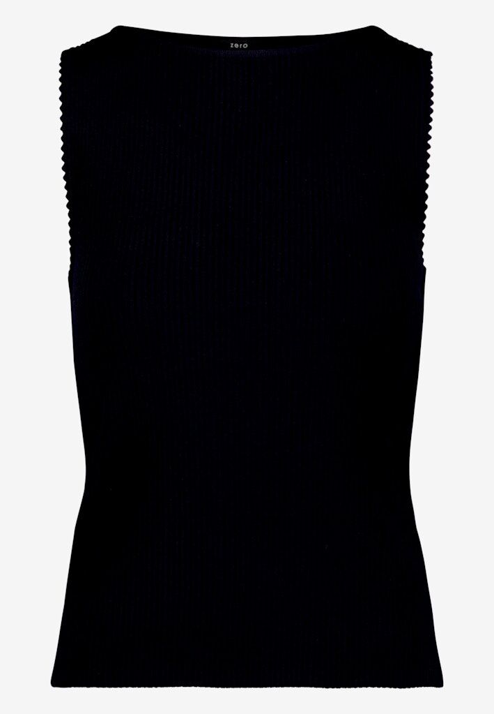 Stricktop mit U-Boot Ausschnitt