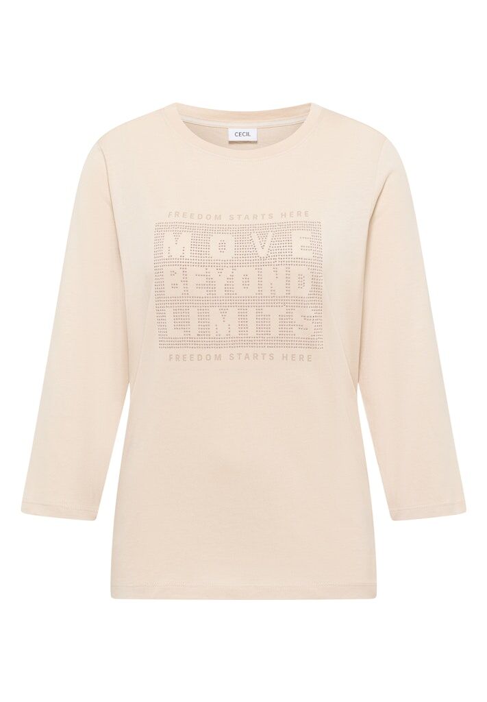 Shirt mit Schmucksteinen