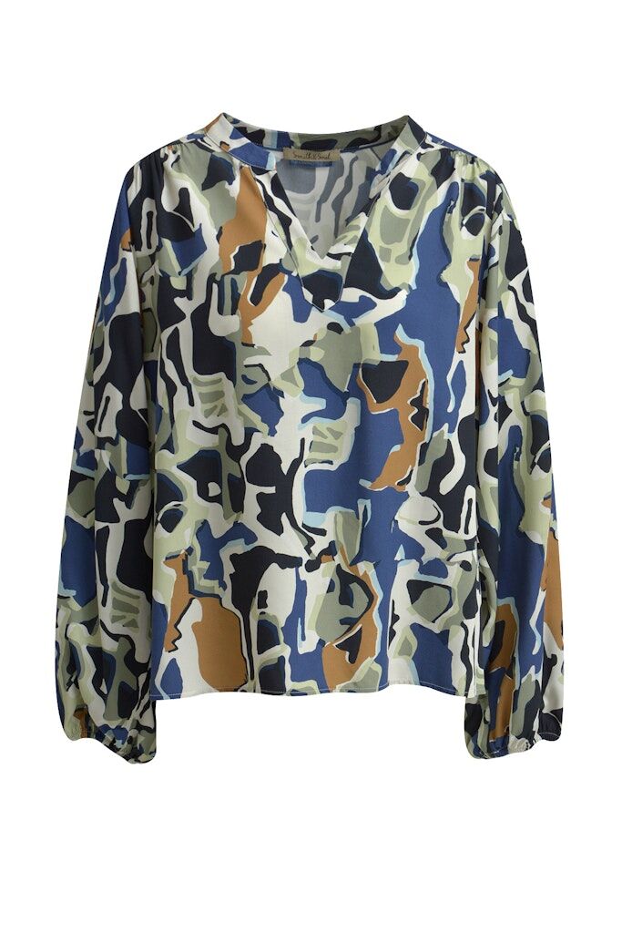 Smith & Soul V-neck Volume Slv Blouse Smith & Soul V-neck Volume Slv Blouse