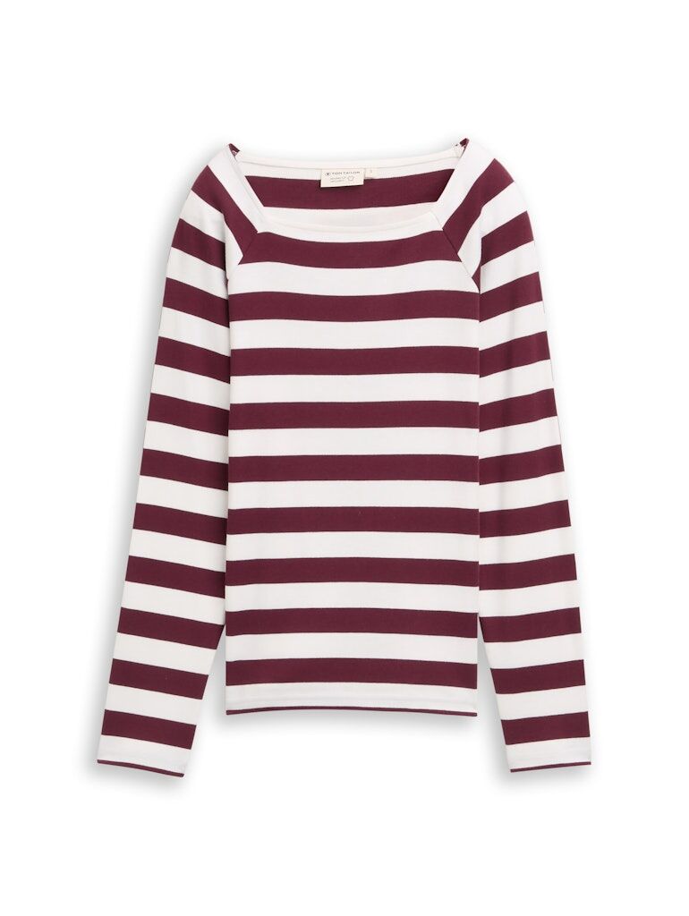 Langarmshirt mit Streifenmuster Langarmshirt mit Streifenmuster
