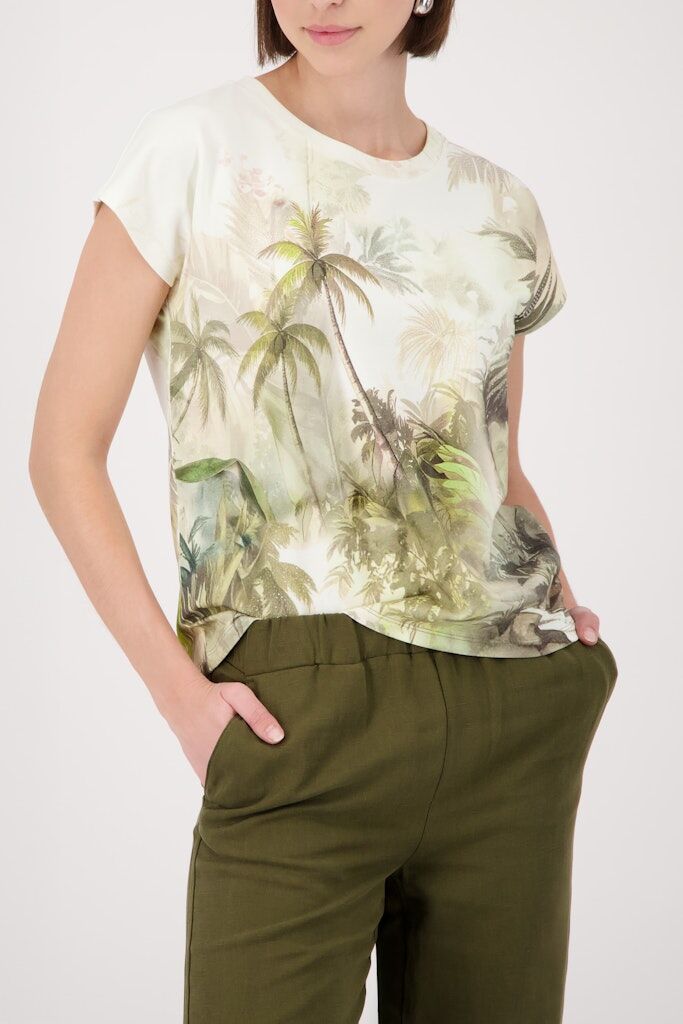T-Shirt mit Allover-Print