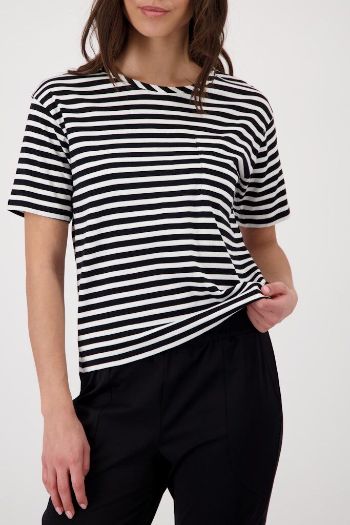 T-Shirt mit Streifen