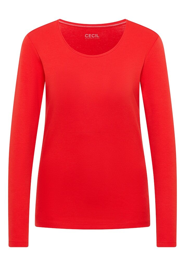 Basic Langarmshirt "Pia"