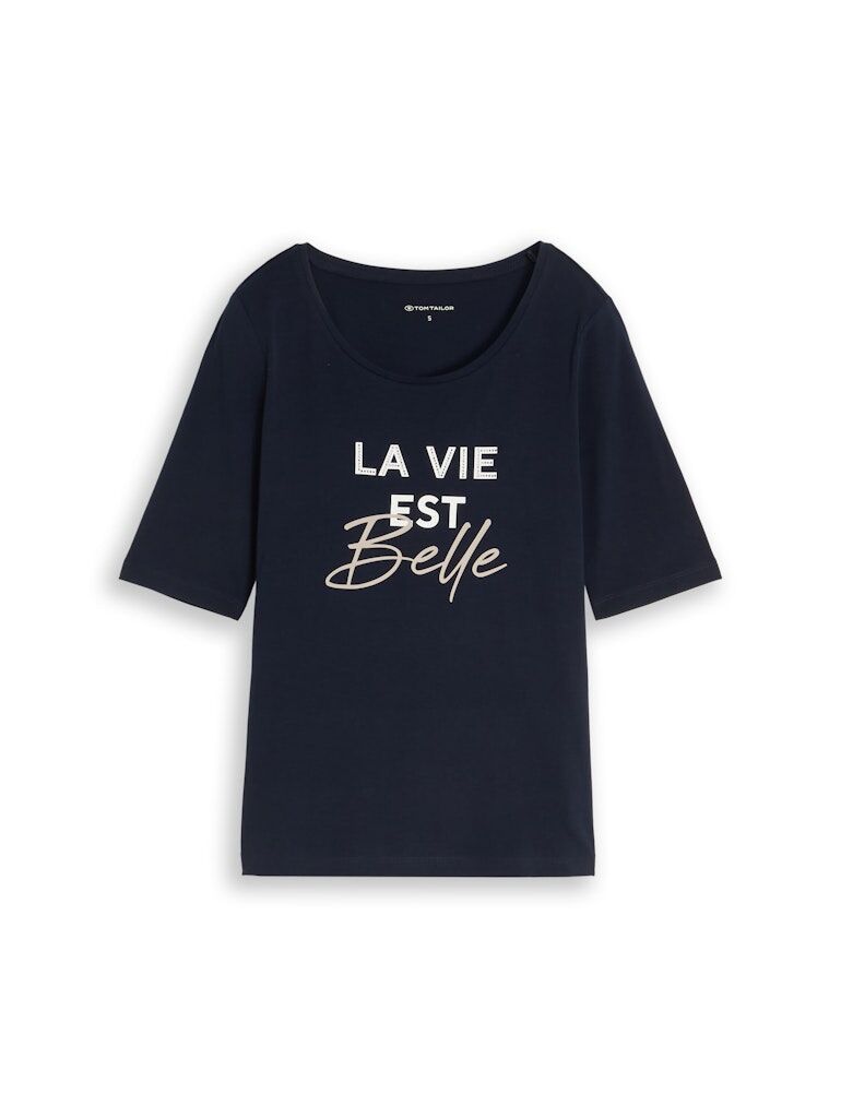 Slim Fit T-Shirt mit Print Slim Fit T-Shirt mit Print