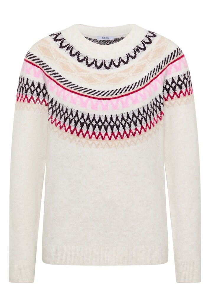 Jaquard Strickpullover Jaquard Strickpullover