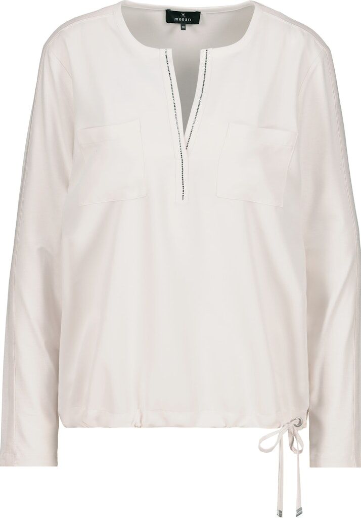 Bluse mit V-Ausschnitt