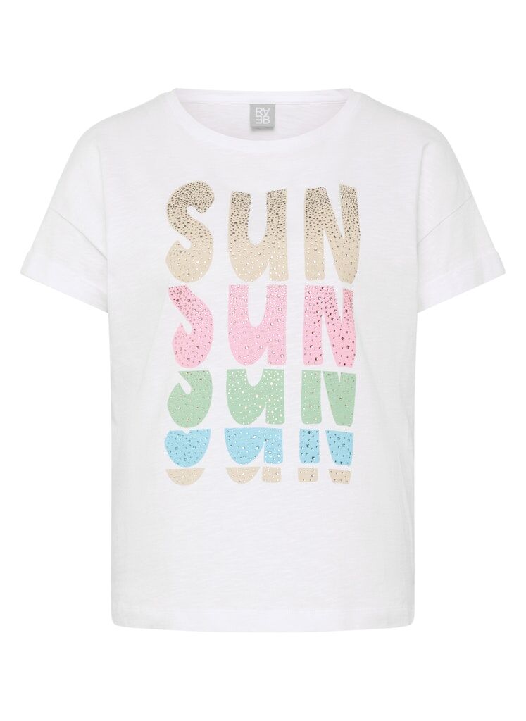 T-Shirt mit Schriftzug T-Shirt mit Schriftzug