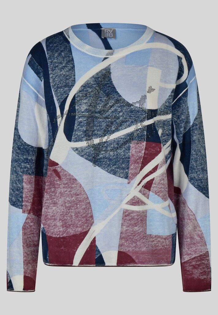Pullover mit Allover-Print Pullover mit Allover-Print
