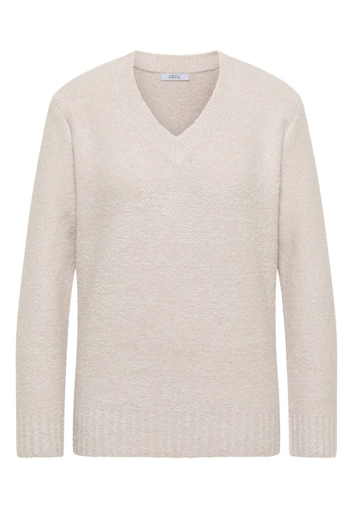 Bouclé V-Neck Pullover Bouclé V-Neck Pullover