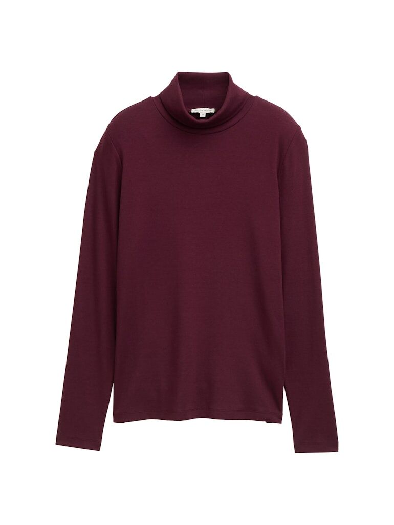 Langarmshirt mit Rollkragen